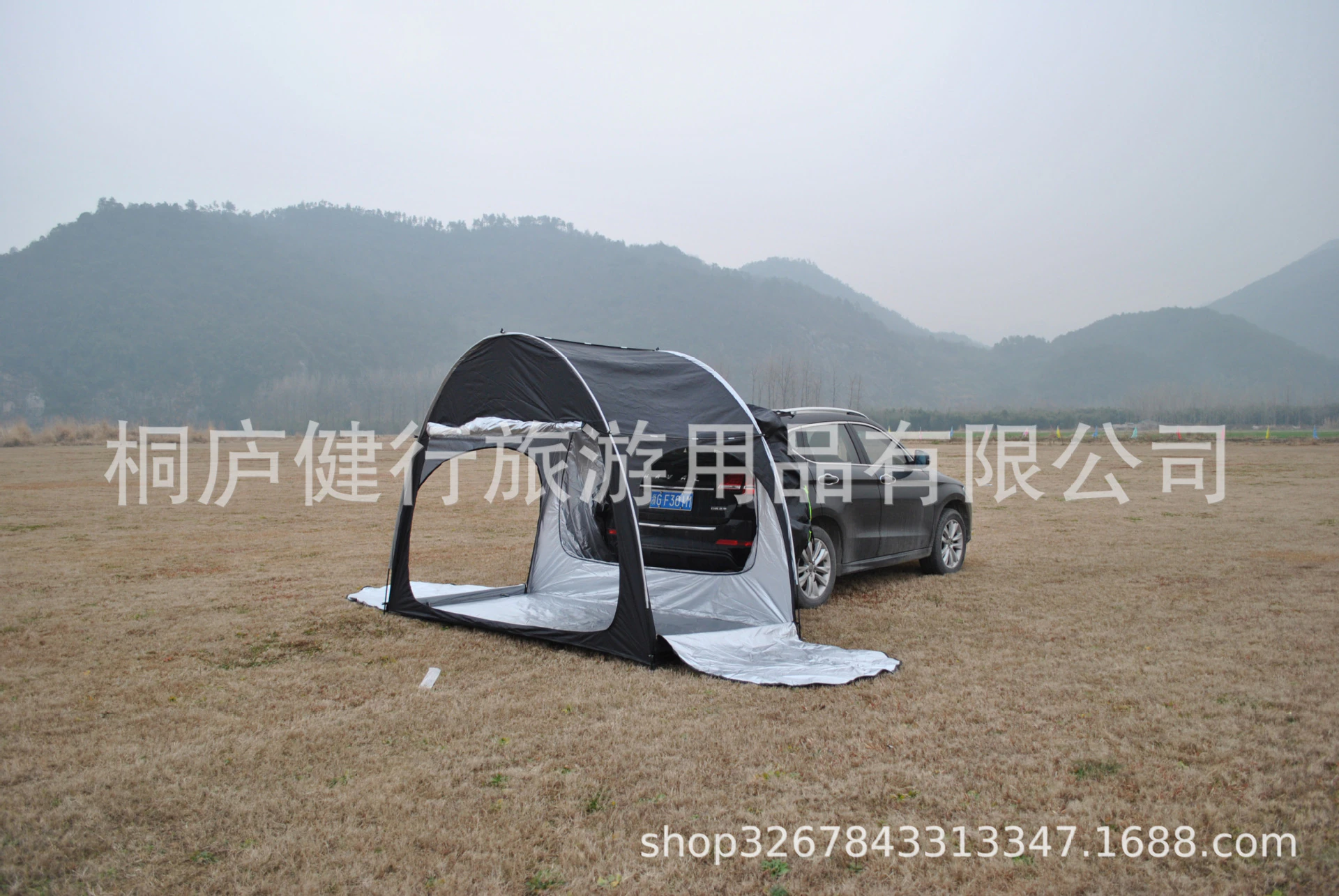 Cheap Goat Tents Outdoor Car Trunk Tent Sunshade Rainproof Tailgate Shade Awning Tent For SUV Car Self Driving Tour Barbecue Camping Tool   